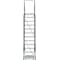 Ballymore 153 in H Steel Rolling Ladder, 12 Steps, 450 lb Load Capacity 123228X - alternate 7
