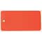 See All Industries Shipping Tag, Vinyl, 3-3/4" H x 1-7/8" W, Red TUF-G02R - alternate 2