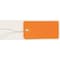 See All Industries Shipping Tag, Vinyl, 2-3/4" H x 1-3/8" W, Orange TUF-G01OW - alternate 2