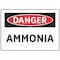 Electromark Danger Sign, 7 in Height, 10 in Width, Aluminum, English S135FA - alternate 1