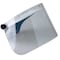 Jackson Safety Face Shield Visor, Clear Visor, 6" Height, Uncoated Lens 28765 - alternate 1