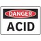 Electromark Danger No Smoking Sign, 7 in Height, 10 in Width, Aluminum, English S169FA - alternate 2