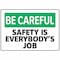 Electromark Admittance Sign, 7 in Height, 10 in Width, Vinyl, English S209FF - alternate 2