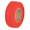 Zoro Select Flagging Tape, No Legend, Red, 1 in Wide x 100 ft Length, Wood Fiber, 3 mil BDR-200 - alternate 1