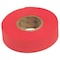 Zoro Select Flagging Tape, No Legend, Red, 1 in Wide x 100 ft Length, Wood Fiber, 3 mil BDR-200 - alternate 2