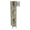 Tennsco Box Locker, 12 in W, 18 in D, 78 in H, (1) Wide, (6) Tier, Sand VBL6-1218-1SND - alternate 1