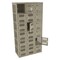 Tennsco Box Locker, 36 in W, 18 in D, 72 in H, (3) Wide, (6) Tier, Sand VBL6-1218-CSND - alternate 1