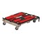 Royal Basket Trucks Knock Down Truck, 10 bu, red vinyl G10-RRX-KDA-3UNN - alternate 3