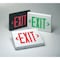 Lightguard Emergency Exit Sign, LED, 120V, Red/Blk ULNURB - alternate 1