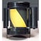 Tensabarrier Replacement Belt Cassette, 7 1/2 ft L, Black/Yellow Belt, Black Case CASSETTE-STD-NO-D4X-C - alternate 4