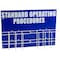 Brady Right to Know Station, Standard Operating Procedures, Polypropylene/PVC Coated Steel, 27 3/4 in W SM017A - alternate 1