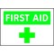 Electromark First Aid, Polyester, 7 in x 10 in, Surface S186FF - alternate 3
