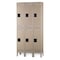 Tennsco Wardrobe Locker, 36 in W, 18 in D, 78 in H, (2) Tier, (3) Wide, Gray DTS-121836-3MG - alternate 8