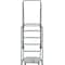 Ballymore 93 in H Steel Rolling Ladder, 6 Steps, 450 lb Load Capacity 063214X - alternate 2