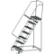 Ballymore 103 in H Steel Rolling Ladder, 7 Steps, 450 lb Load Capacity 073214X - alternate 7