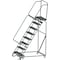 Ballymore 113 in H Steel Rolling Ladder, 8 Steps, 450 lb Load Capacity 083214X - alternate 4