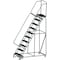 Ballymore 133 in H Steel Rolling Ladder, 10 Steps, 450 lb Load Capacity 103214RSU - alternate 6