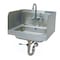 Advance Tabco Hand Sink, Wall, 17-1/4 In. L, 15-1/4 In. W 7-PS-40 - alternate 2