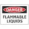 Electromark Danger Sign, 7 in Height, 10 in Width, Aluminum, English S150FA - alternate 1