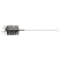 Tanis Babcock Milk Bottle Brush, 5-3/4 in L Handle, 3 1/4 in L Brush, Black, 9 in L Overall 06143 - alternate 1