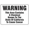 Electromark Warning Sign, 10 in Height, 14 in Width, Vinyl, English S358V - alternate 3