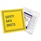 Brady Binder, Material Safety Data Sheets, 11 5/8 in W, 11 5/8 in H BR362Y - alternate 1