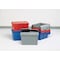 Orbis Attached Lid Container, 29.92 gal Volume Cap., 23 7/8 in L, 19 5/8 in W, 15 1/4 in H, Plastic, Blue FP403 Blue - alternate 3