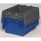 Orbis Attached Lid Container, 29.92 gal Volume Cap., 23 7/8 in L, 19 5/8 in W, 15 1/4 in H, Plastic, Gray FP403 Gray - alternate 5