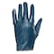Hynit Coated Gloves, Nitrile, Smooth, Full, 3 Abrasion Level, Blue, L (9) 1 PR 32-105 - alternate 3