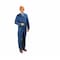 Red Kap CT10 Coverall, Cotton/Polyester, 7.25 oz Fabric Weight, 30 in Inseam, Blue, 48 Regular CT10PB RG 48 - alternate 2