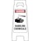 Safety Sign Two-Sided Floor Stand Sign, 24 3/8 in Height, Plastic 28958 - alternate 4