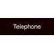 Reinke Enterprises Telephone, 10 in W x 3 in H, Plastic 33119 - alternate 3