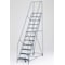 Ballymore 153 in H Steel Rolling Ladder, 12 Steps, 450 lb Load Capacity 123214X - alternate 1