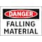 Electromark Danger Sign, 7 in Height, 10 in Width, Aluminum, English S147FA - alternate 2