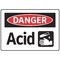 Electromark Danger Sign, 7 in Height, 10 in Width, Aluminum, English S134FF - alternate 1
