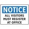 Electromark Notice Security Sign, 7 in Height, 10 in Width, Polyester, English S190FF - alternate 1