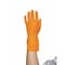 Ansell AlphaTec Chemical Resistant Gloves, Natural Rubber Latex, 13 in L, 0.75 mm, Orange, 9, 1 PR 87-208 - alternate 4