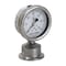 Reotemp Pressure Gauge, 0 to 60 psi, 2 1/2 in Dial, 1 1/2 in Tri-Clamp, Bottom Location SG25ATC15P17 - alternate 2