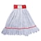 Unger 6 in Tube Wet Mop, 16 oz Dry Wt, Quick Change Connection, Cut-End, Red, Microfiber, ST45R ST45R - alternate 1