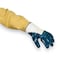 Ansell Nitrile Coated Gloves, 3/4 Dip Coverage, Blue, L, PR 27-607 - alternate 3