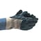 Ansell Coated Gloves, Nitrile, Textured, 3/4 Dip, 4 Abrasion Level, Blue, M (8) 1 PR 47-400 - alternate 4