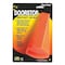 Giant Foot Door Wedge XL, Thermo Plastic, Orange, 2"H x 3-1/2"W 29965 - alternate 2