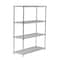 Quantum Storage Systems Shelving Starter Unit, 60 In. W, 600 lb. WR54-2460C - alternate 2