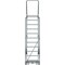 Ballymore 143 in H Steel Rolling Ladder, 11 Steps, 450 lb Load Capacity WA-AD-113214P - alternate 7