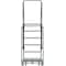 Ballymore 93 in H Steel Rolling Ladder, 6 Steps, 450 lb Load Capacity WA-AD-063214P - alternate 6