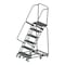 Ballymore 93 in H Steel Rolling Ladder, 6 Steps, 450 lb Load Capacity WA-AD-063214P - alternate 1