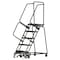 Ballymore 83 in H Steel Rolling Ladder, 5 Steps, 450 lb Load Capacity WA053214P - alternate 1