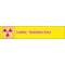 Electromark Radiation Area, 9 in W x 1 3/4 in H, Vinyl S341A - alternate 1
