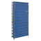 Quantum Storage Systems Steel Bin Shelving, 12 in D x 75 in H x 36 in W, 13 Shelves, Blue 1275-601BL - alternate 1
