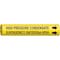 Brady Pipe Marker, High Pressure Condensate, Yel, 4076-C 4076-C - alternate 1